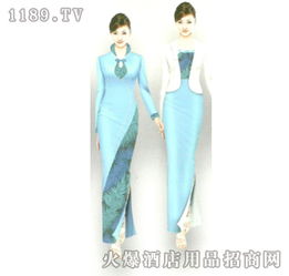 康照服飾 酒店中西餐 旗袍 服務員